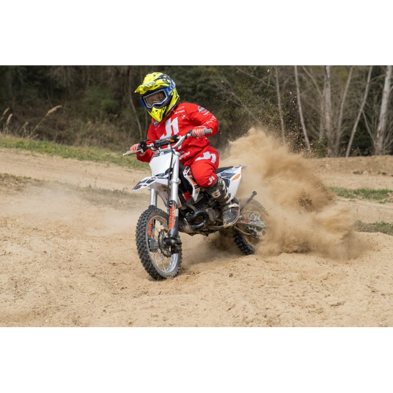 MINICROSS KAYO KT 50 RACING - 50cc 2 tempi 9HP ruote 14-12 - immagine 6