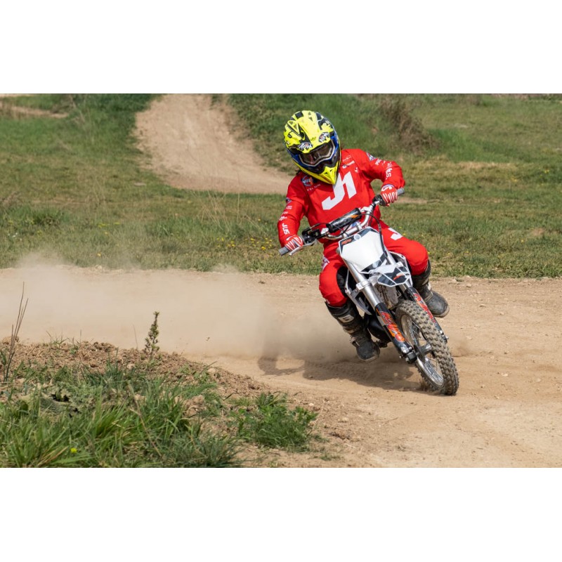 MINICROSS KAYO KT 50 RACING - 50cc 2 tempi 9HP ruote 14-12 - immagine 5